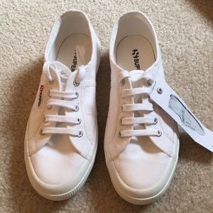 Superga Cotu Classic White Size 7 NWT